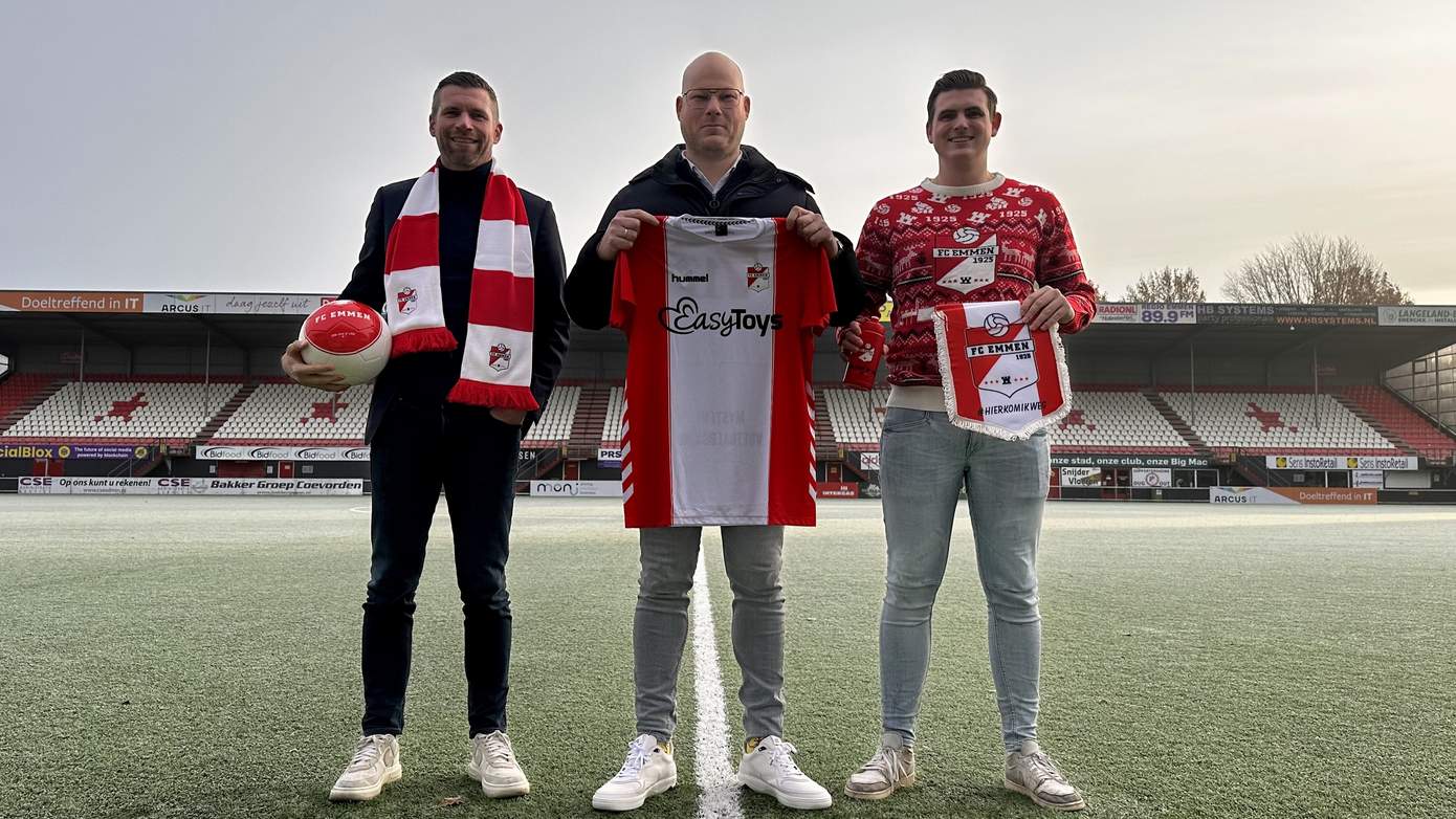 FC Emmen presenteert eigen webshop