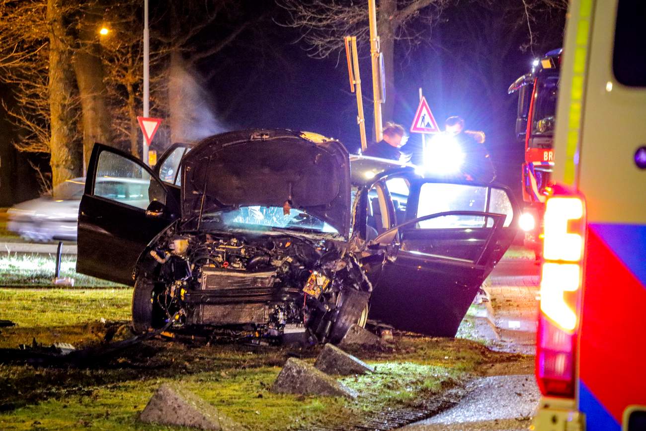 Achtervolging eindigt in ernstig ongeluk