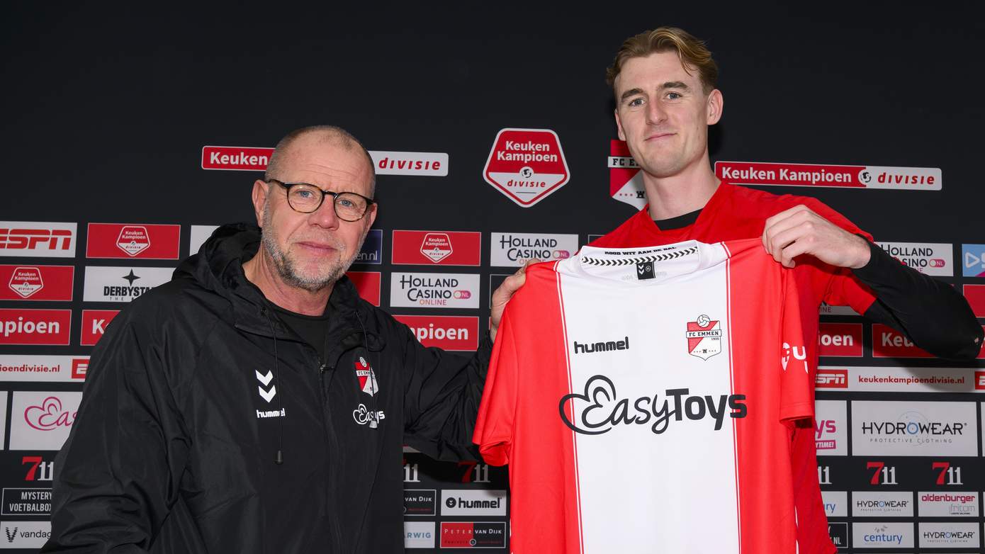 FC Emmen contracteert spits Maarten Pouwels