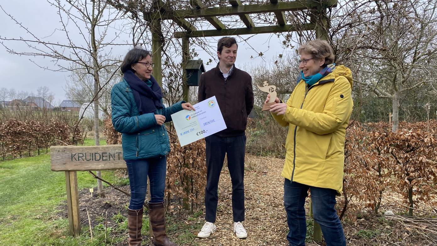 Groene Stap meest circulaire bewonersinitiatief van Drenthe