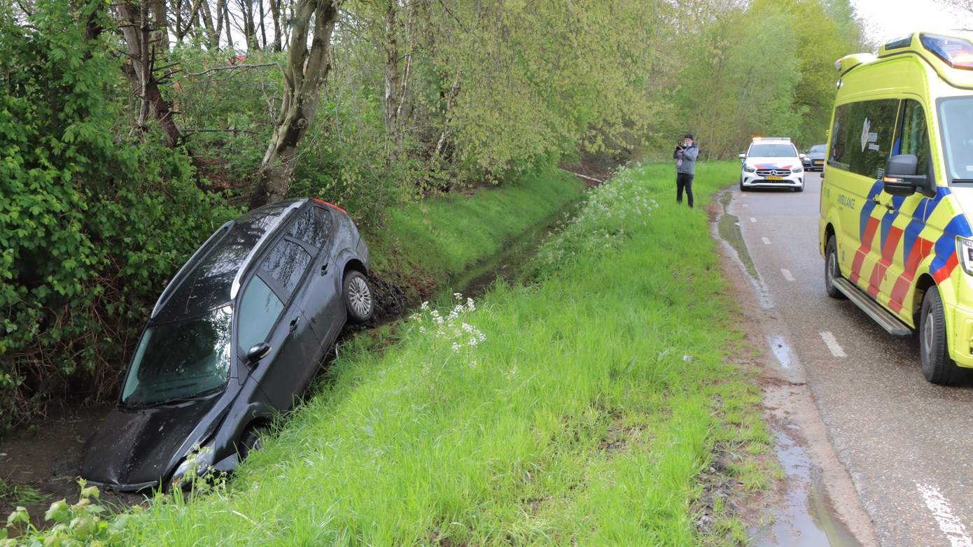 Twee gewonden na eenzijdig ongeval in Coevorden