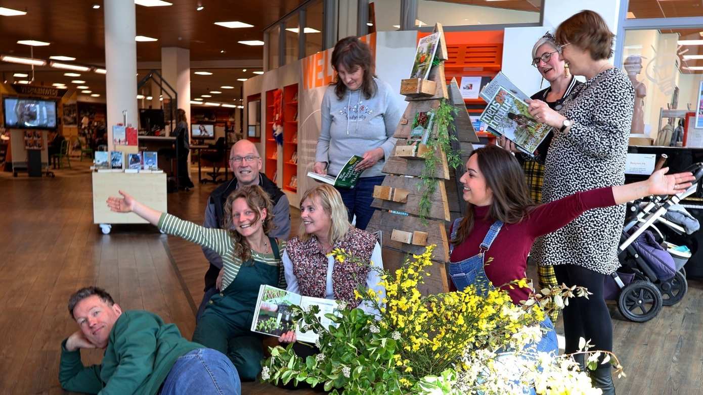 Vergroen je tuin bord gelanceerd tijdens Bloei in de bieb in Hoogeveen