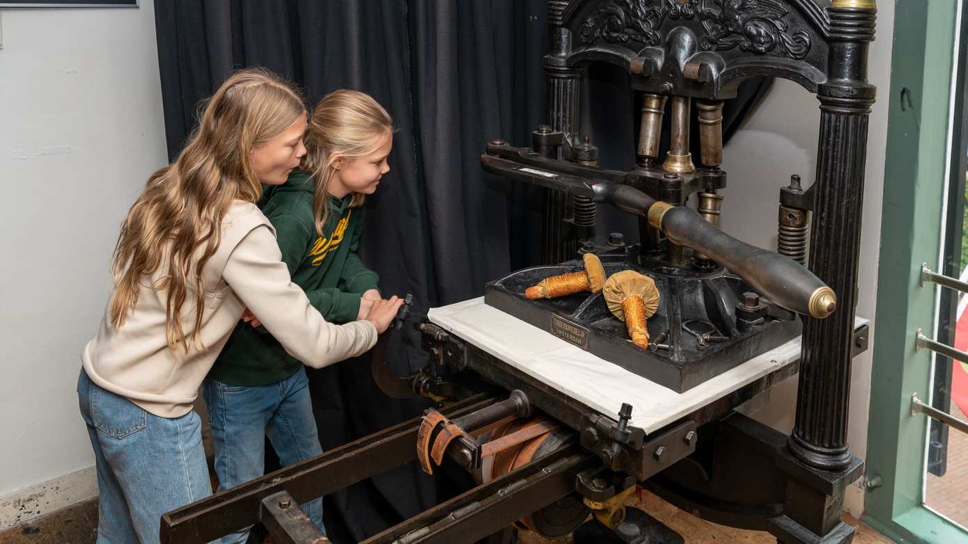 Meivakantie vol activiteiten in het Drukkerijmuseum