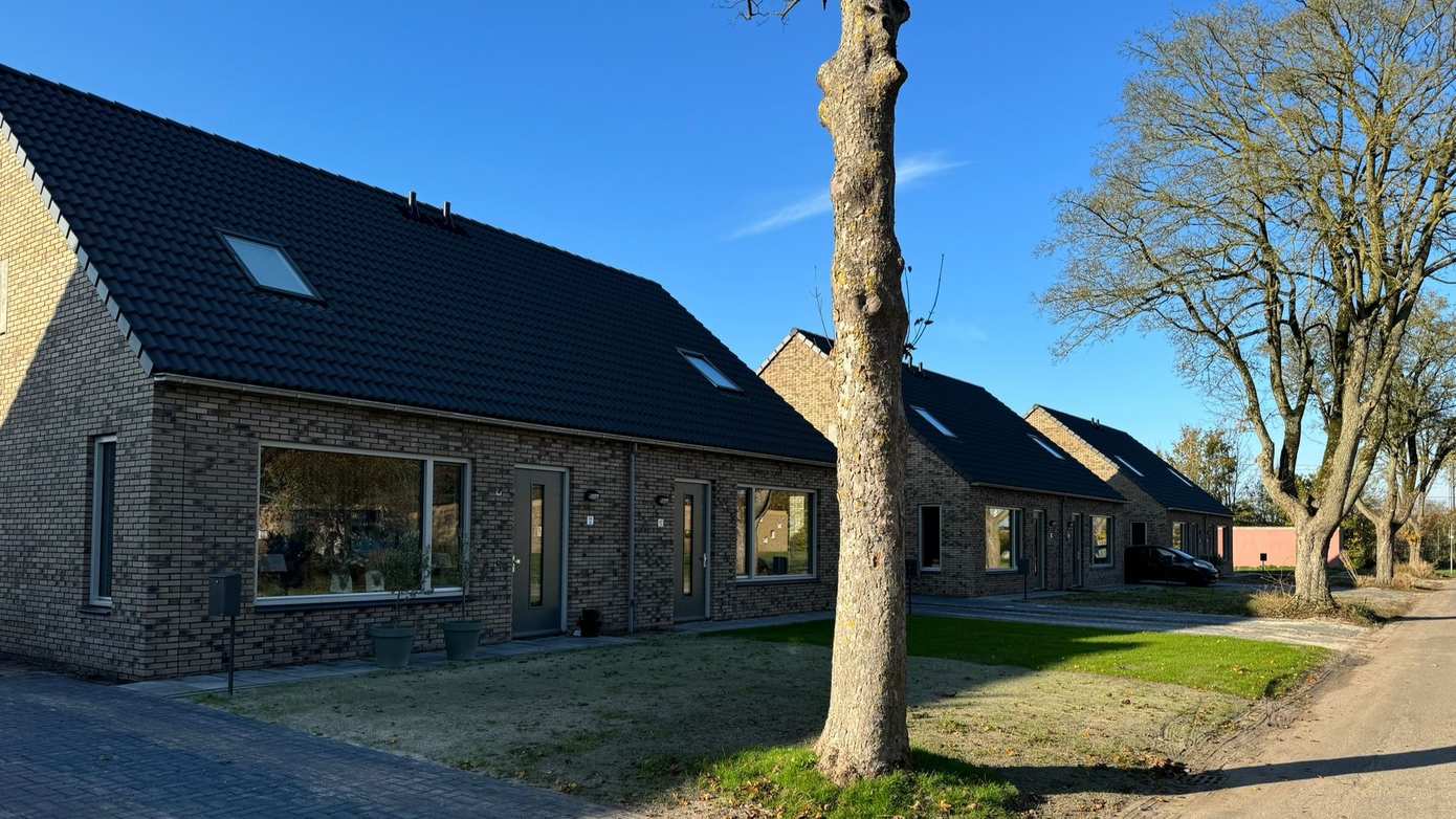 Na minder dan aan jaar bouwen 36 woningen in Sleen, Odoorn, Klijndijk en Veenoord opgeleverd