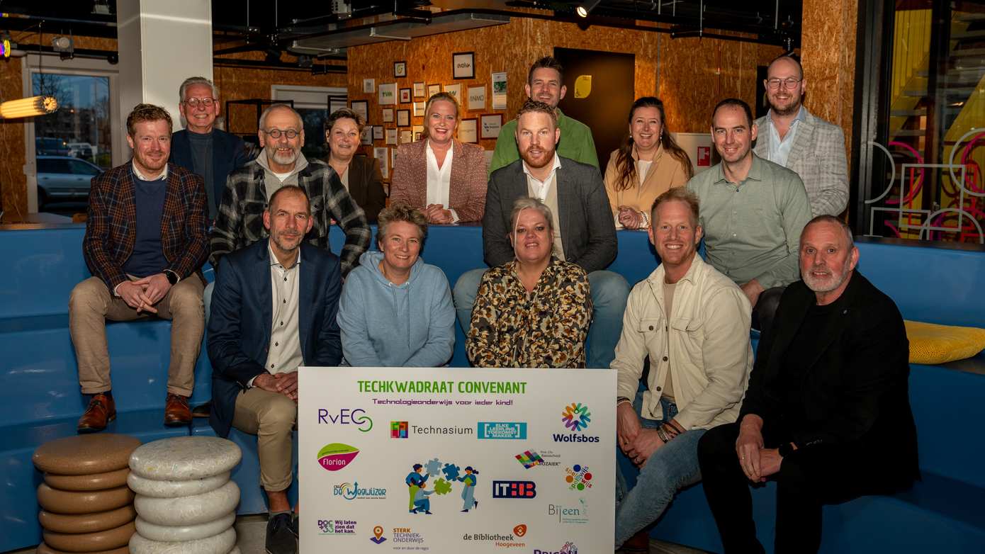 Hoogeveen versterkt technologieonderwijs met Techkwadraat-consortium