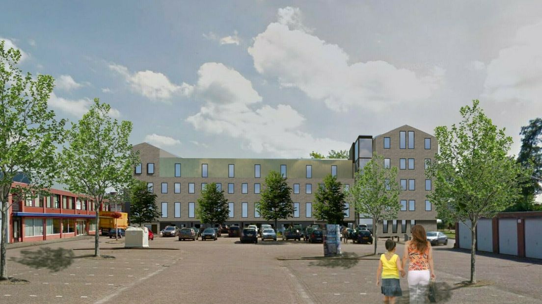 Gemeente eist voorkeursrecht op woningen in Hoogeveen; Nicolaas Beetsplein word grondig aangepakt
