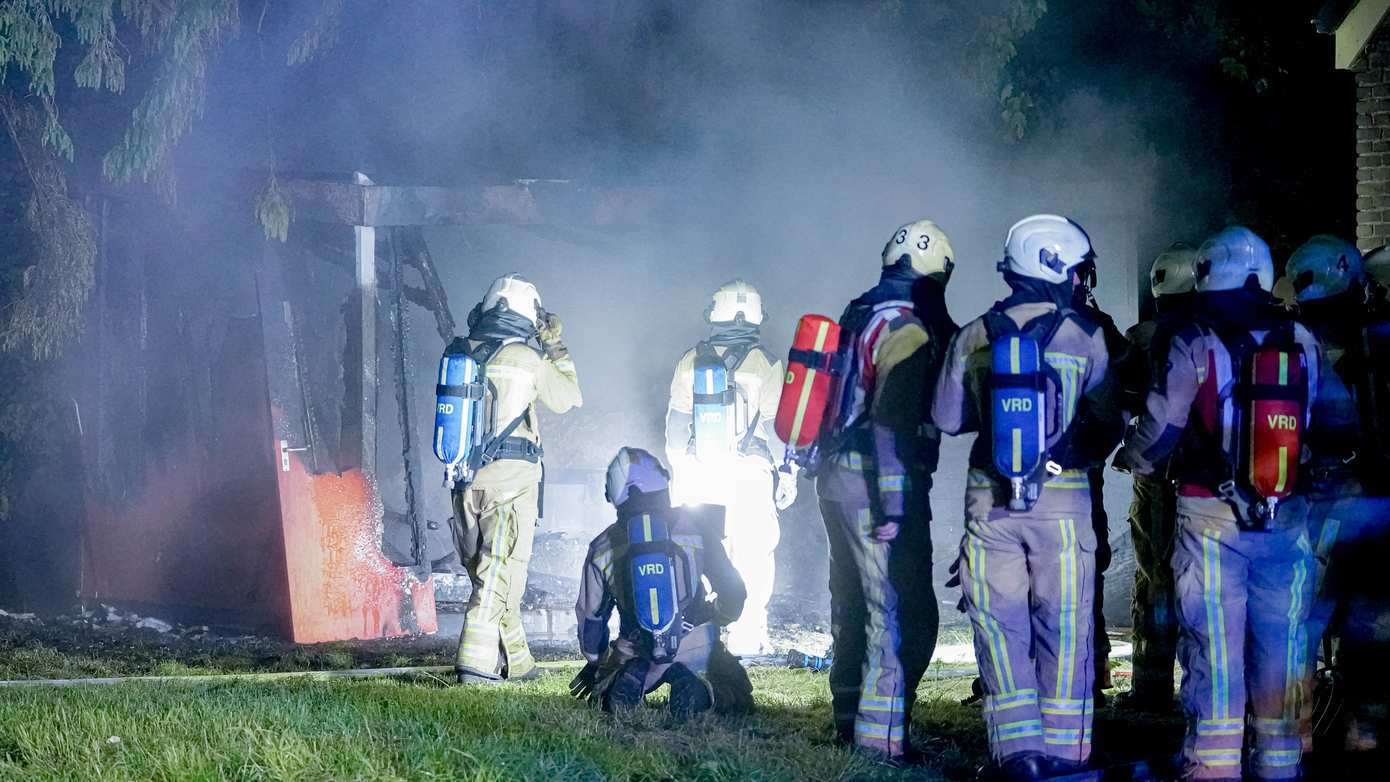 Dieren omgekomen bij uitslaande brand in Keet