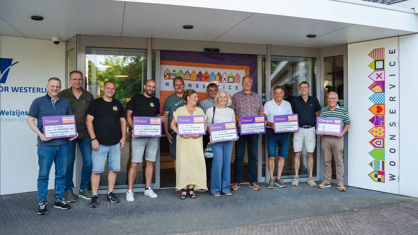 € 32.000,- voor bewonersinitiatieven vanuit het Woonservice Buurtfonds