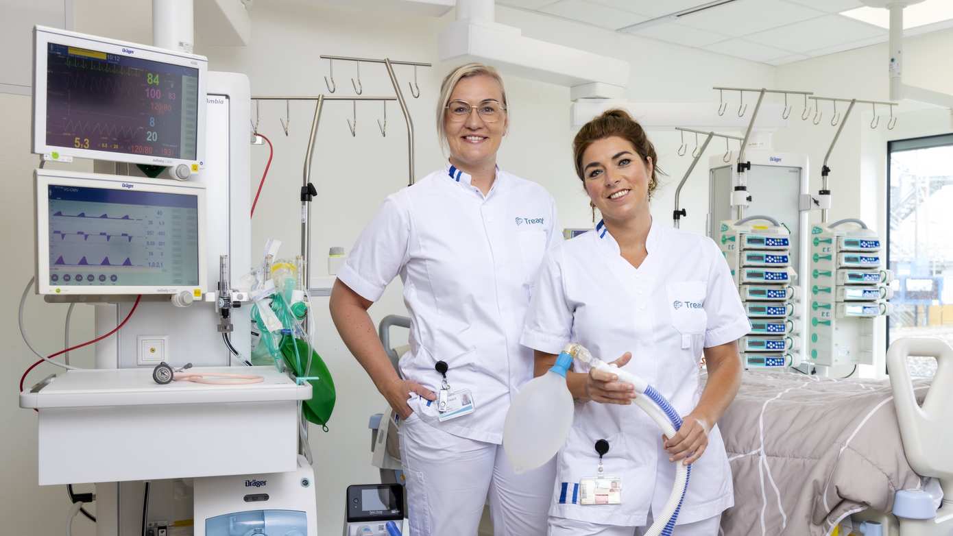 Experts in beademing: Treant is twee Ventilation Practitioners rijker