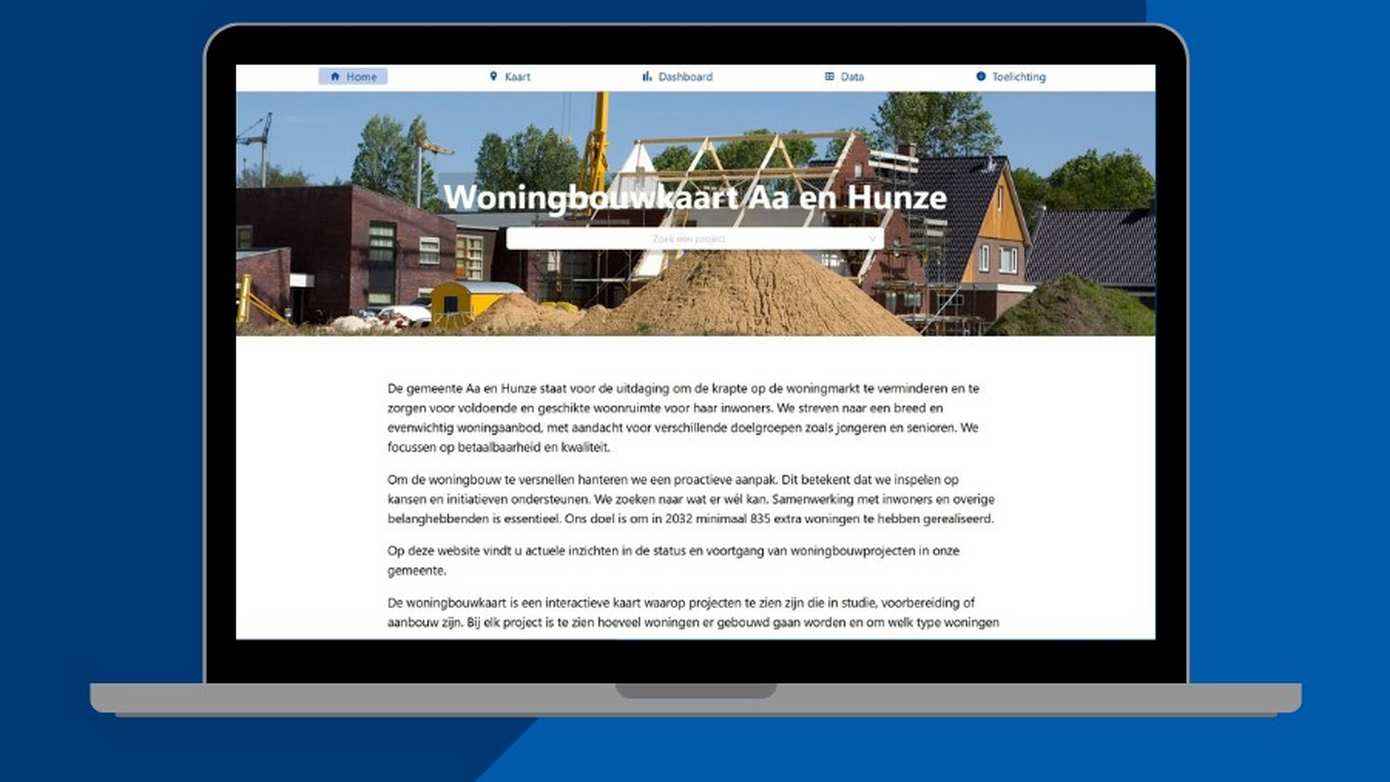 Gemeente Aa en Hunze lanceert woningbouwmonitor voor inwoners