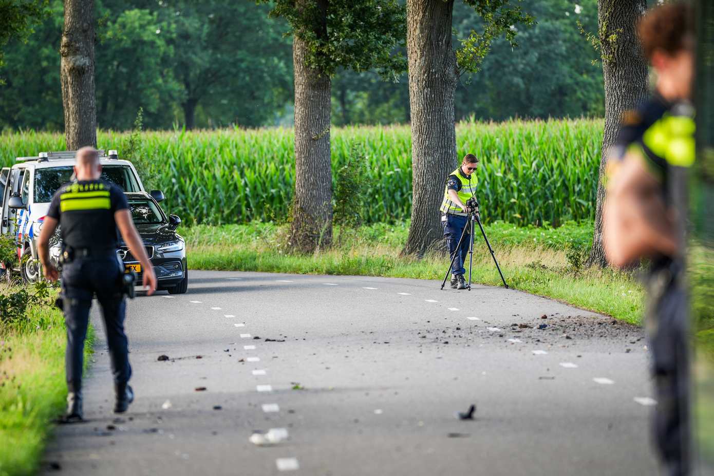 Motorrijder raakt zwaargewond bij eenzijdig ongeval