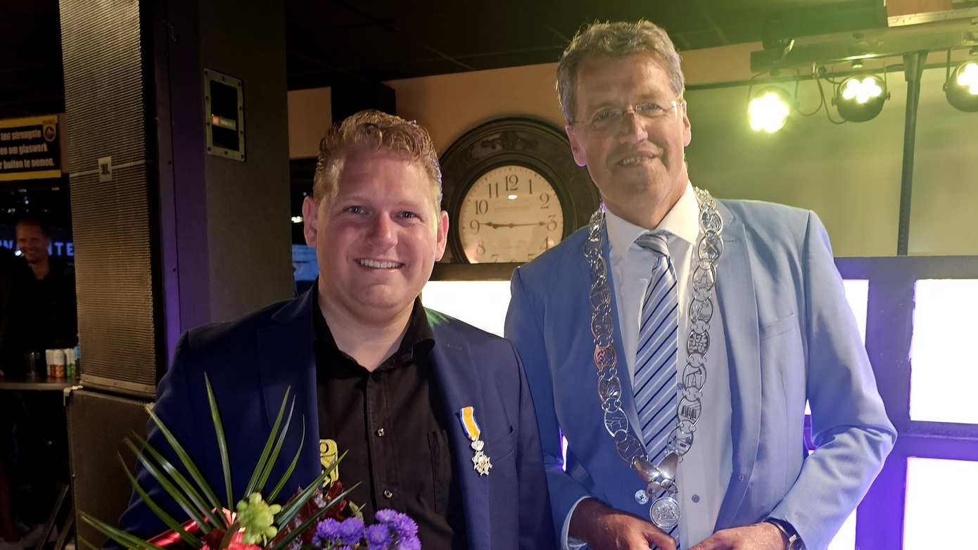 Koninklijke onderscheiding voor de heer Mark Siekman