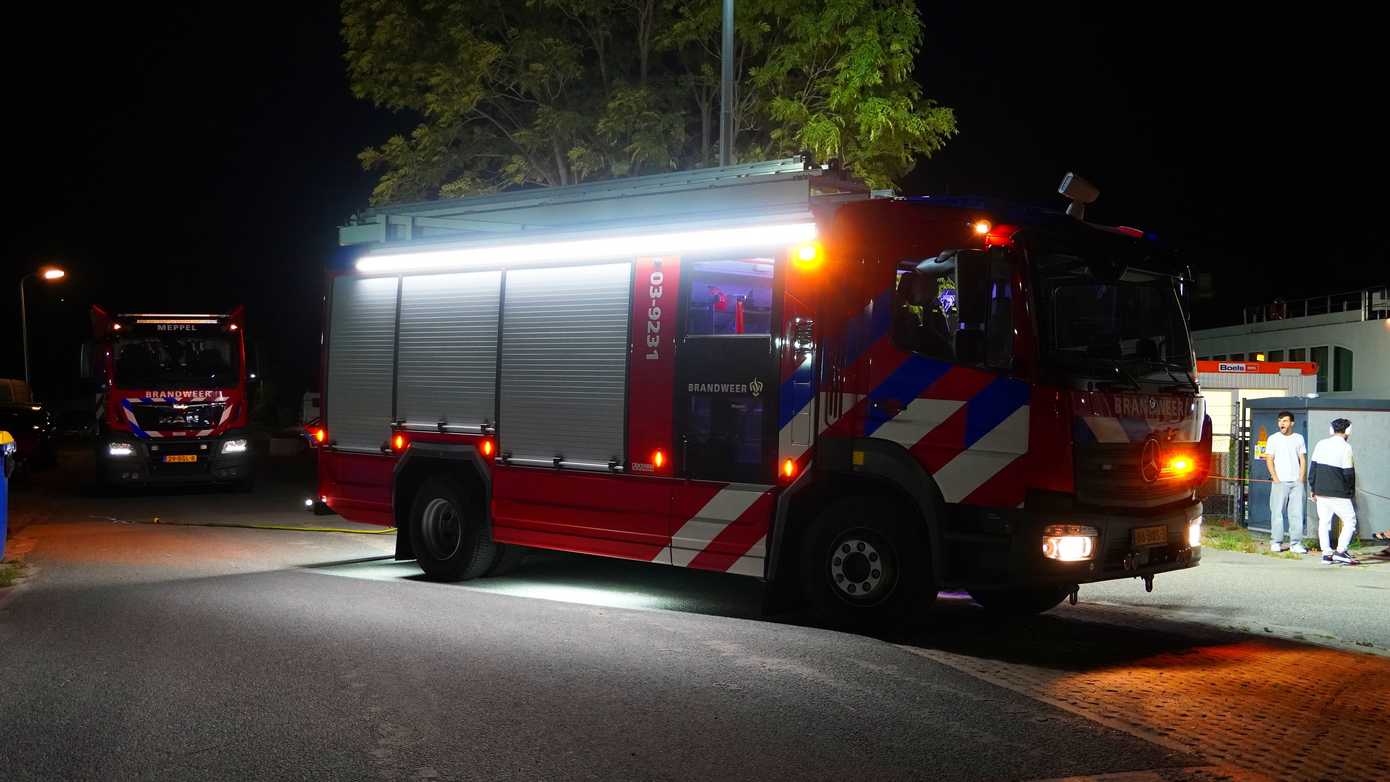 Asielboot ontruimd na brand in kamer
