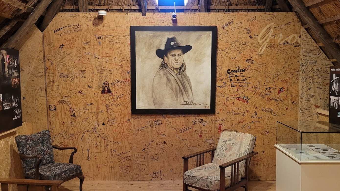 Prachtig portret Harry Muskee voor C+B Museum