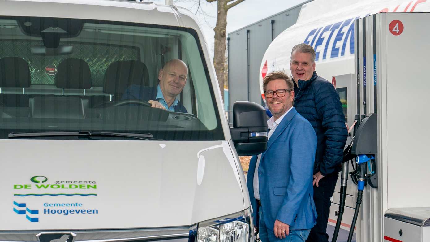 De Wolden en Hoogeveen kiezen samen voor schonere brandstof