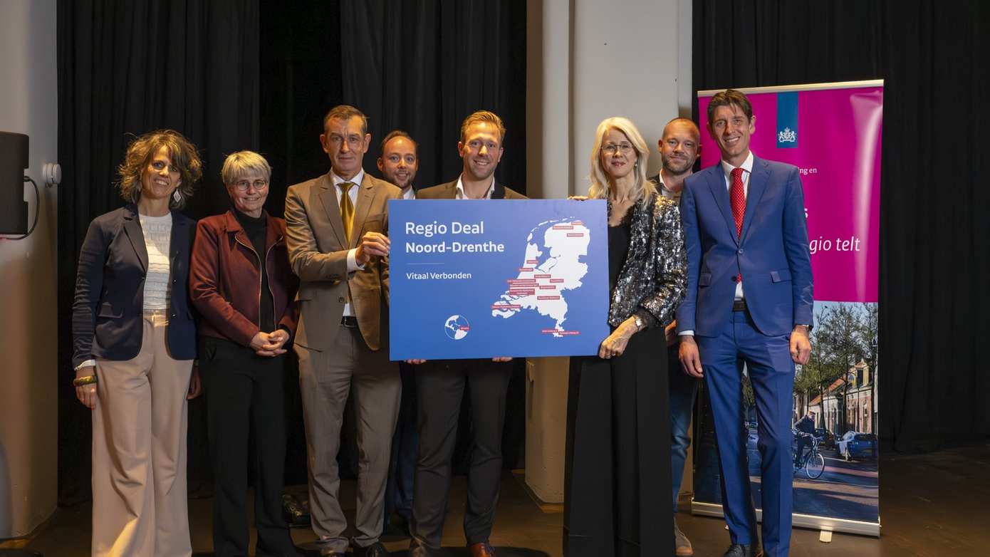 €30 miljoen voor een sterke leefbare regio Noord-Drenthe