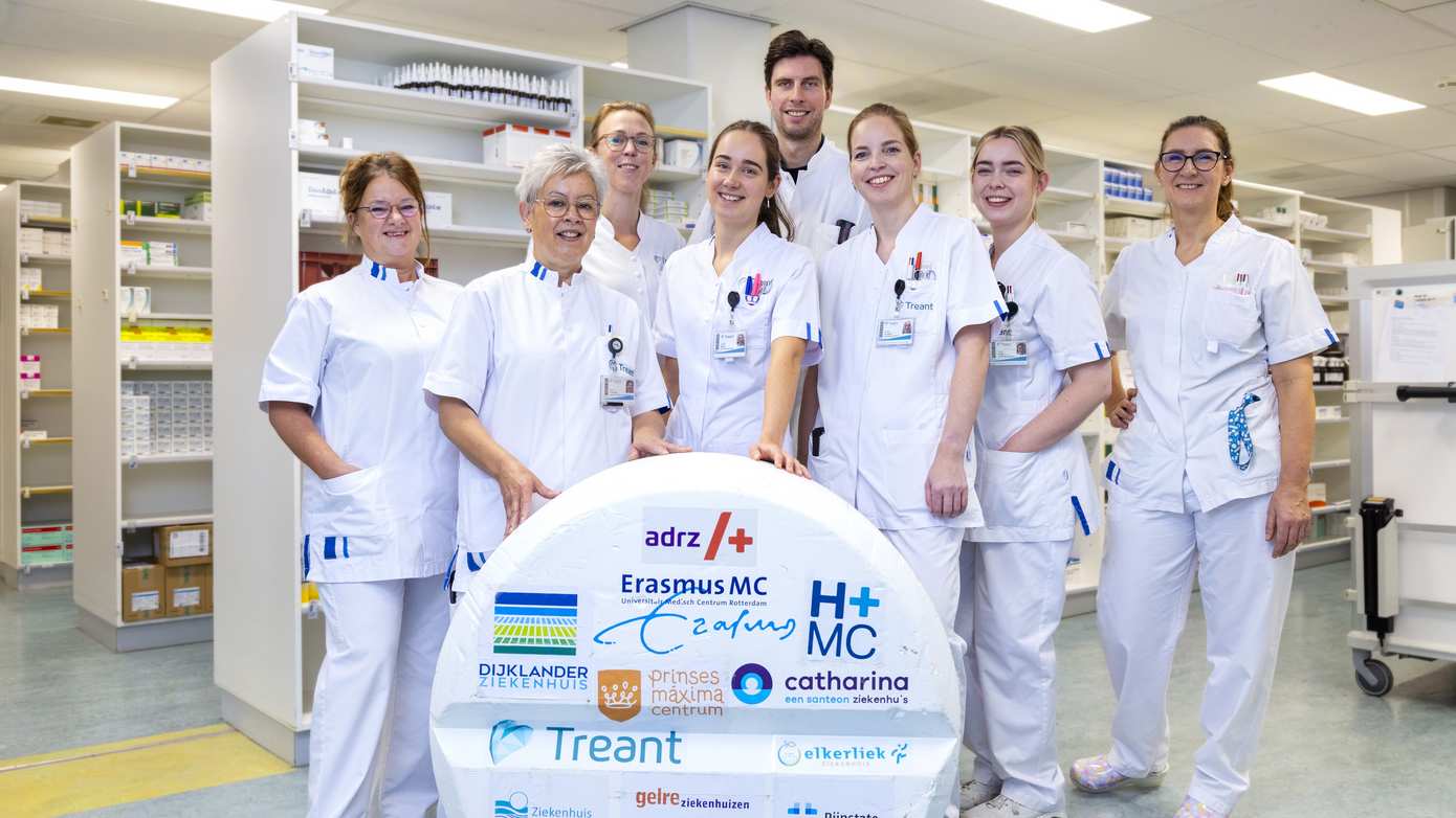 Meterhoge paracetamol rolt door ziekenhuislocaties Treant 