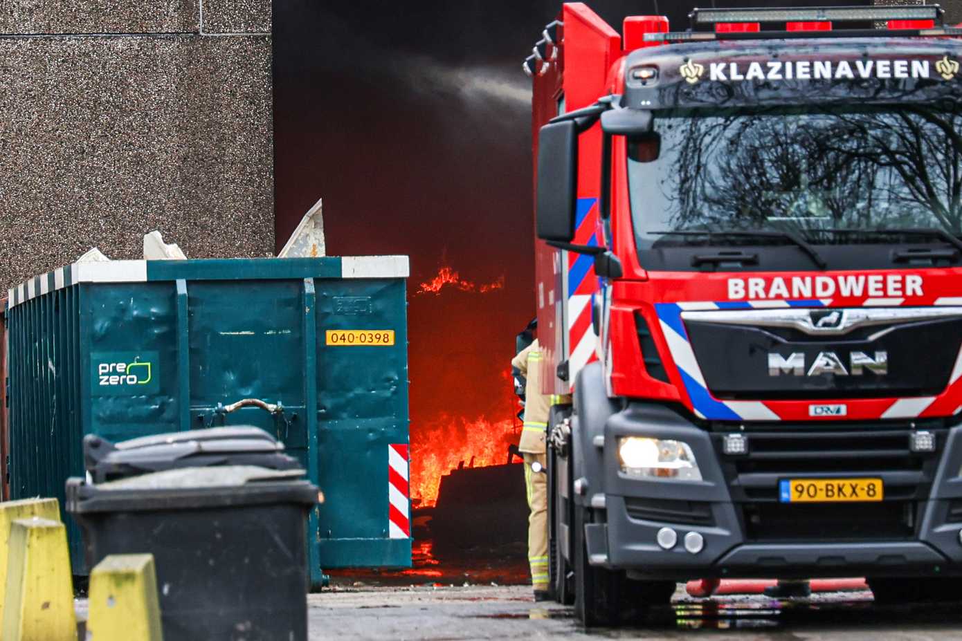 Flinke brand in afvalverwerker PreZero