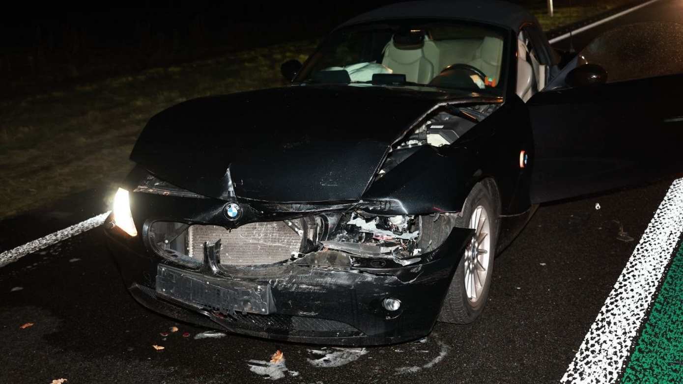 N34 enige tijd afgesloten vanwege fors ongeval