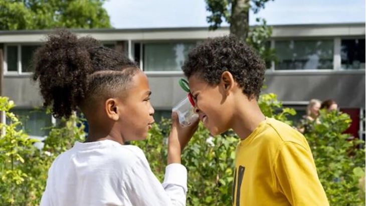 Meer dan 15.000 noordelijke basisschoolkinderen doen dit jaar mee aan de Nationale Buitenlesdag 