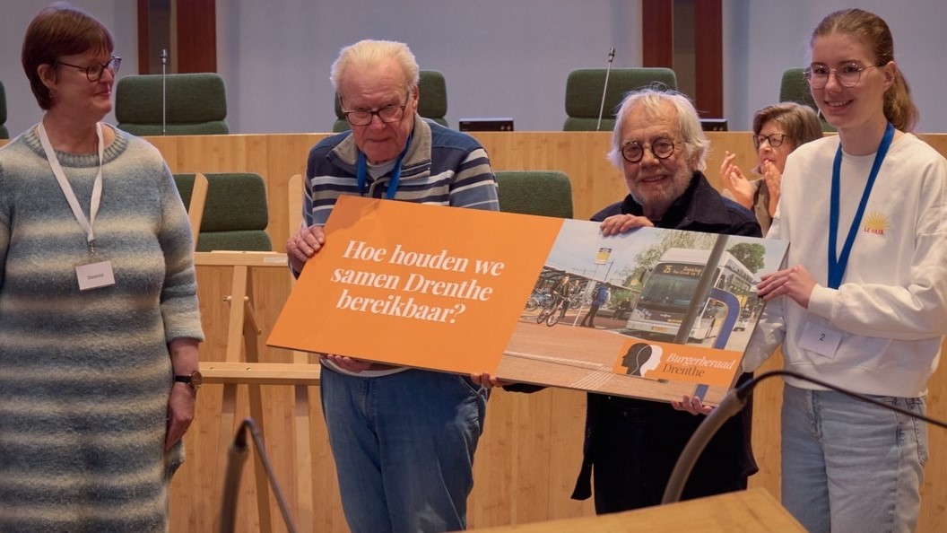 Burgerberaad Drenthe succesvol van start