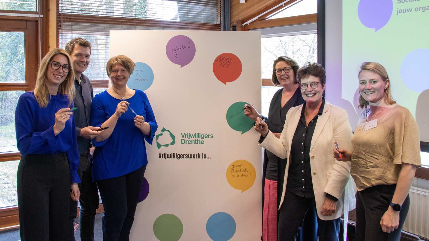 Drentse organisaties starten actie Kom jij ook vrijwilligen?