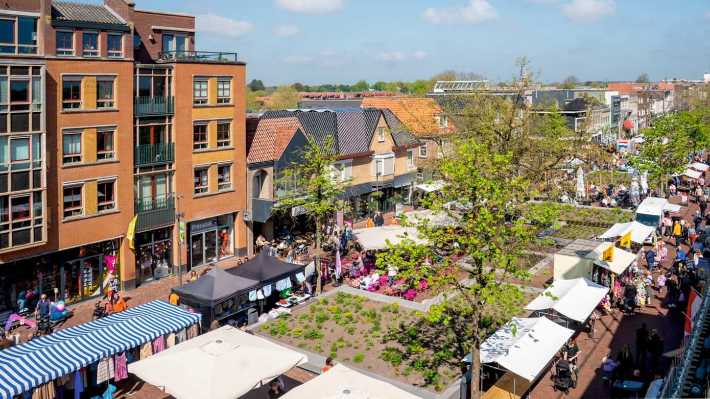Programma koningsdag in de binnenstad van Hoogeveen