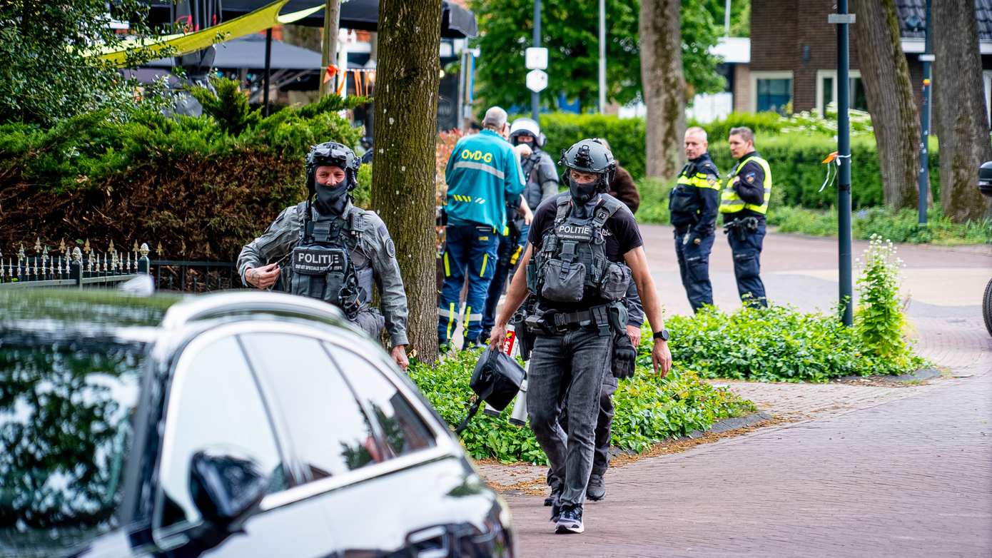 Arrestatieteam ingezet voor persoon met onbegrepen gedrag in Westerbork