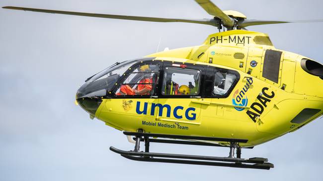 Traumahelikopter ingezet voor gevallen mountainbiker in bosgebied