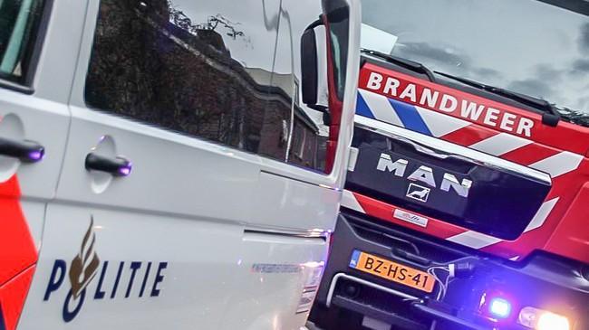 Grote uitslaande brand in woonboerderij Zweeloo