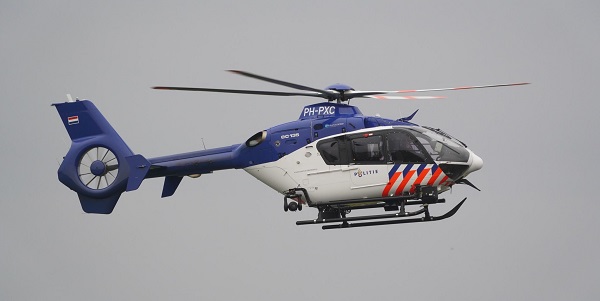 Politiehelikopter ingezet bij overval op loods