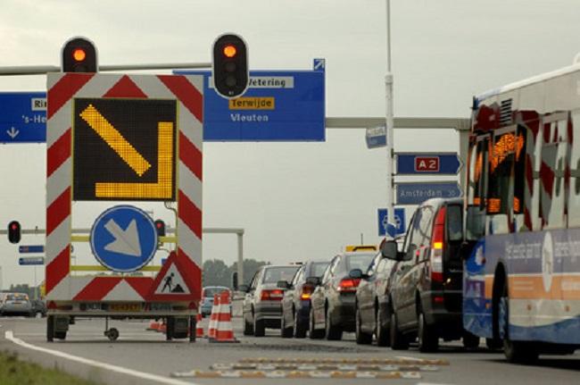 Werkzaamheden veroorzaken vertraging op A28 Hoogeveen-Assen